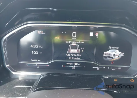 2024 GMC Sierra 1500 4Wd Short Box Elevation With 3Sb from USA, damaged, VIN 3GTUUCED1RG132406